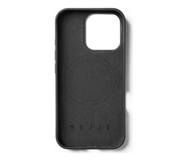 Mujjo Leather Case iPhone 16 Pro Max MagSafe black - 1296451 - zdjęcie 3